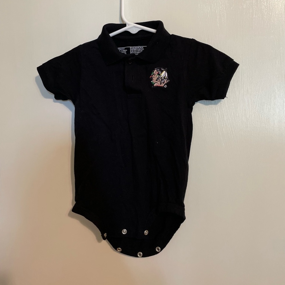 University of North Dakota baby onesie
